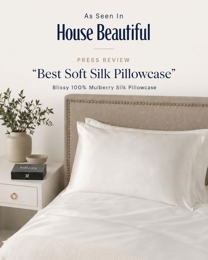 blissy best soft silk pillowcase