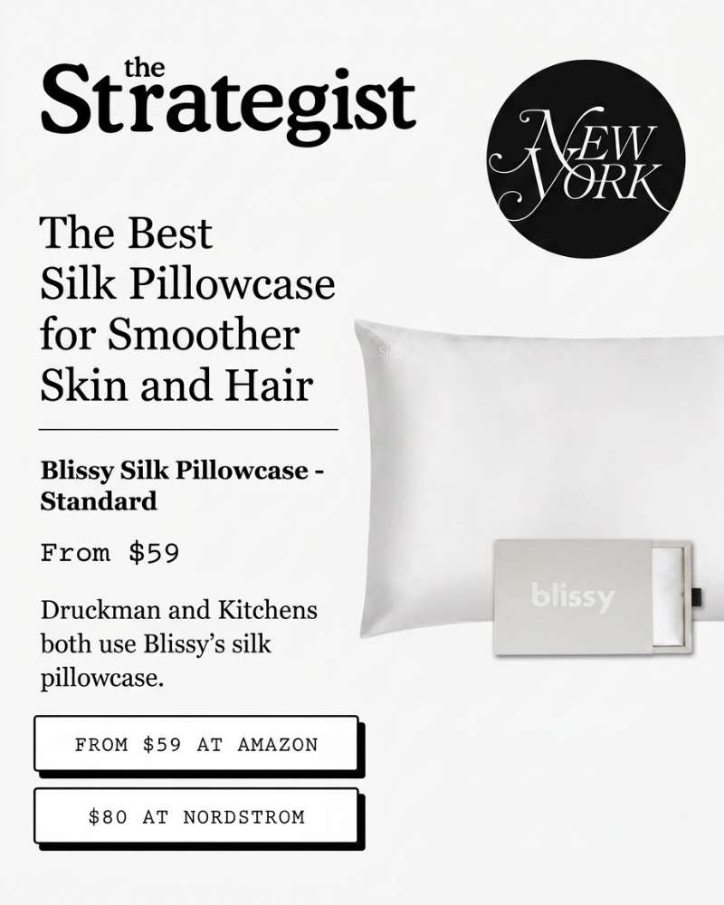 New York Magazine Recommends Blissy for Cooler Nights!