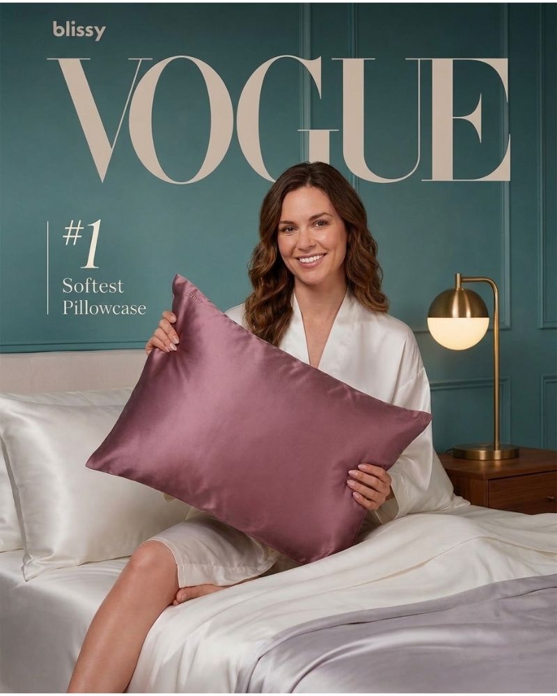 Vogue Says Blissy Is the Softest Silk Pillowcase Pick