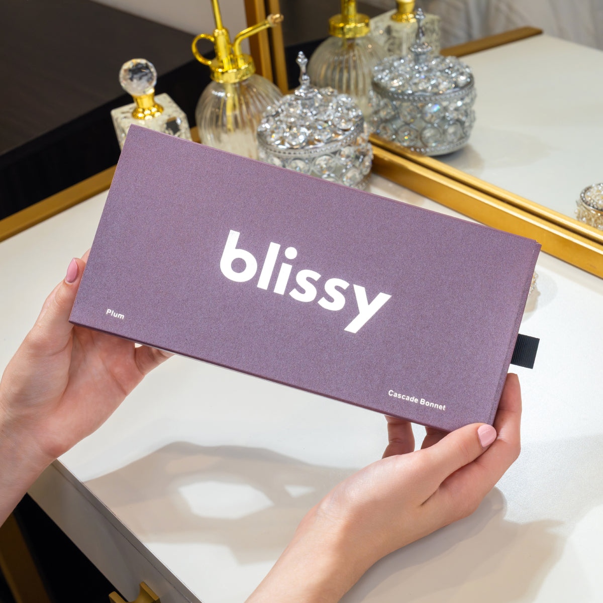Blissy Cascade Bonnet - Plum