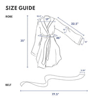 Blissy Marilyn Monroe™ Silk Blissy Classic Robe Set Detail –