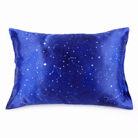 Blissy Queen Night Sky Pillowcase Lifestyle – Mulberry Silk