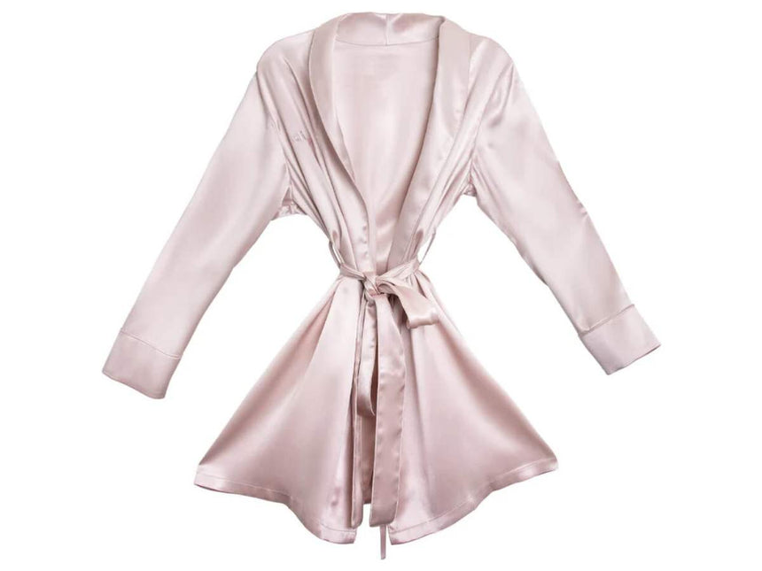 Blissy mulberry silk classic robe