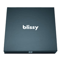 Blissy Mulberry Silk Blissy Dream Set – Ash Blue Queen