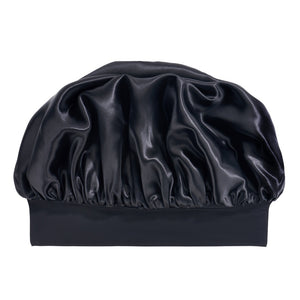 Blissy Black Silk Blissy Halo Bonnet Detail –
