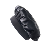 Black Blissy Halo Bonnet – Blissy Premium Silk