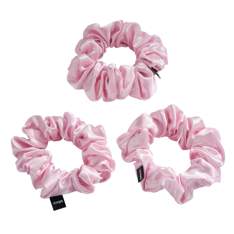 Blissy Mulberry Silk Blissy Scrunchies – Blush
