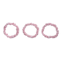 Blissy Blush Blissy Skinny Scrunchies Lifestyle – Mulberry Silk