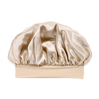 Blissy 100% Mulberry Silk Blissy Silk Halo Bonnet Lifestyle – Mulberry Silk