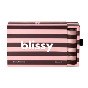 Blissy Mulberry Silk Pillowcase – Cherry Espresso King