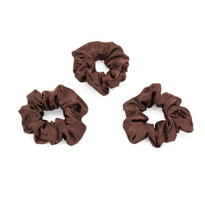 Chocolate Mulberry Silk Blissy Scrunchies – Blissy