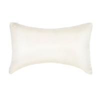 Queen White Crescent Pillowcase – Blissy Premium Silk
