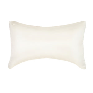 Queen White Crescent Pillowcase – Blissy Premium Silk