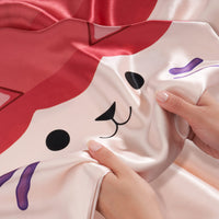 Blissy Queen Gabby'S Dollhouse Pillowcase Lifestyle – Mulberry Silk