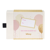 Happy Birthday Gift Sleeve Mulberry Silk Blissy – Blissy