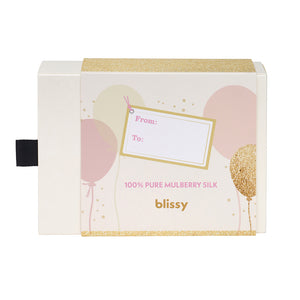 Happy Birthday Gift Sleeve Mulberry Silk Blissy – Blissy