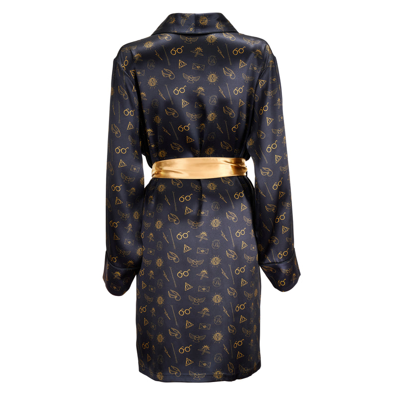 Harry Potter™ Wizarding World Icons Classic Robe Close-Up – Blissy 22 Momme Silk