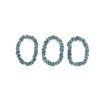 Blissy Mulberry Silk Blissy Skinny Scrunchies – Mint