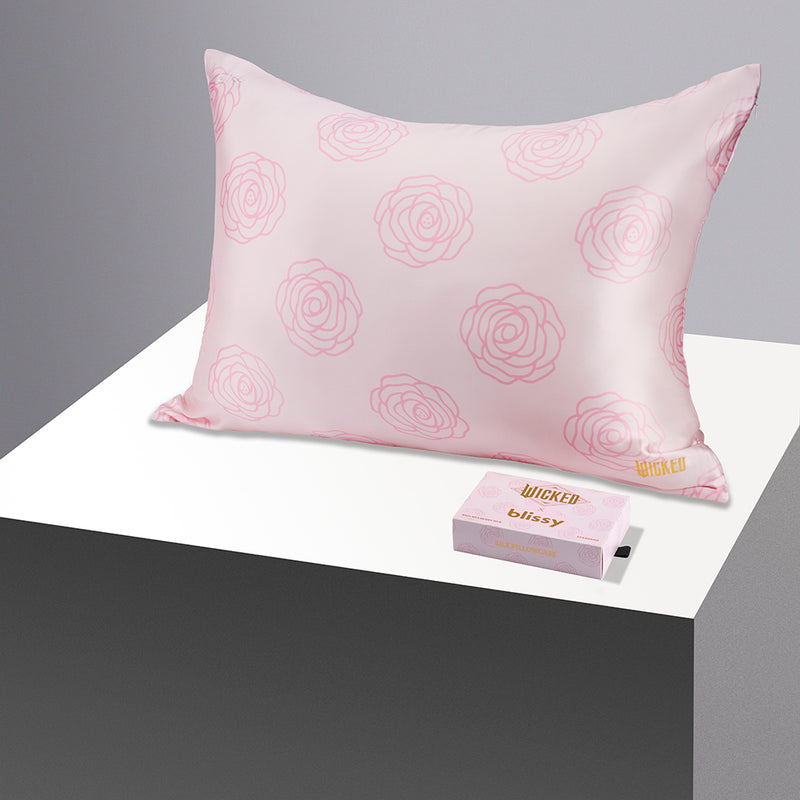 Blissy King Wicked Pillowcase – 22 Momme Mulberry Silk, 100% Silk