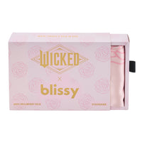 Blissy Wicked Silk Pillowcase Detail – King