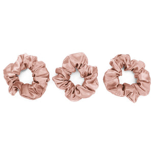 Blissy Mulberry Silk Blissy Scrunchies – Pink