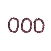 Blissy Mulberry Silk Blissy Skinny Scrunchies – Plum