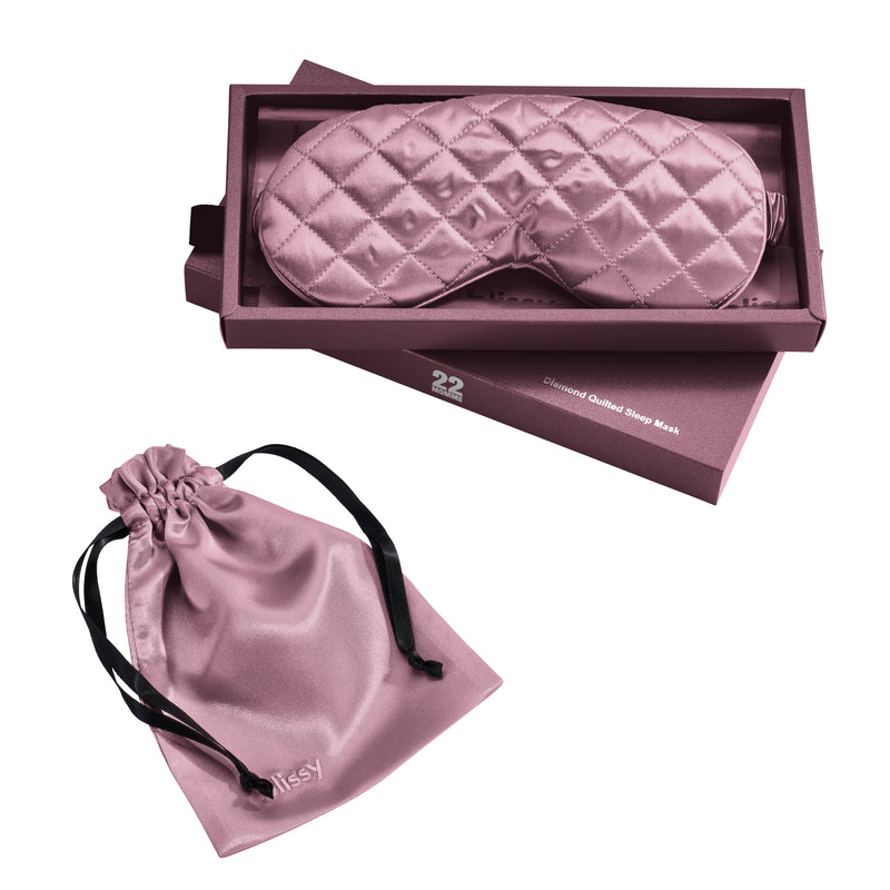 Plum Mulberry Silk Sleep Mask – Blissy