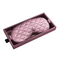 Plum Sleep Mask Close-Up – Blissy 22 Momme Silk