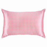Pillowcase - Rose Gingham - Queen