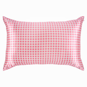 Pillowcase - Rose Gingham - Queen