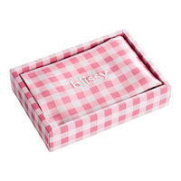Pillowcase - Rose Gingham - Queen