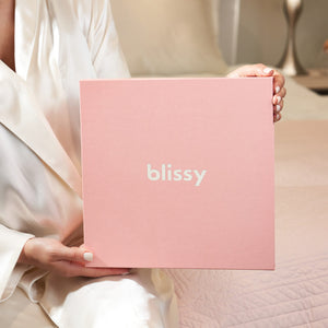 Blissy Rose Gold Silk Blissy Dream Set Detail – King
