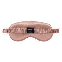 Blissy Rose Gold Sleep Mask Lifestyle – Mulberry Silk