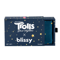 Blissy Queen Trolls Pillowcase Lifestyle – Mulberry Silk