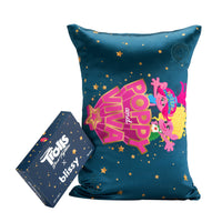 Blissy Trolls Silk Pillowcase Detail – Queen