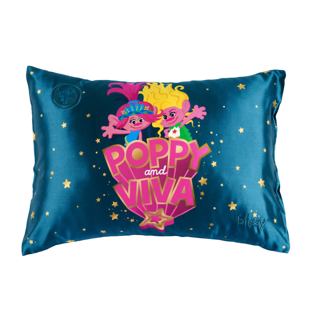 blissy trolls sister power pillowcase