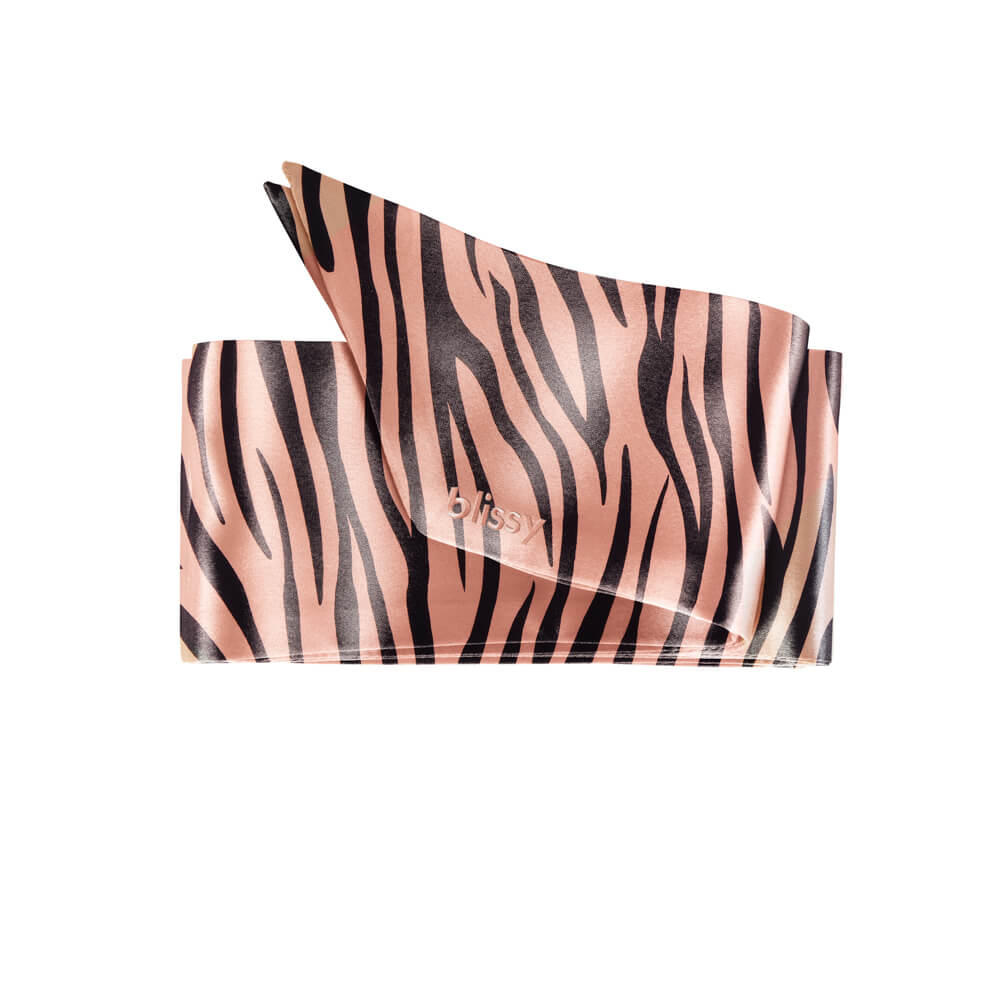 blissy hair ribbon in tiger