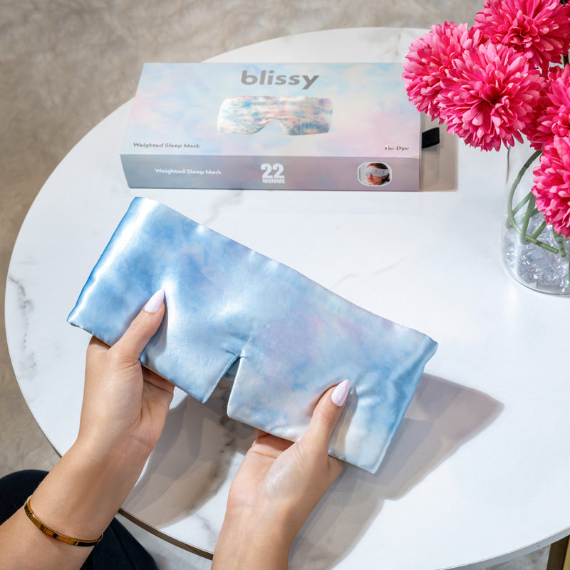 Sleep Mask - Tie Dye - Weighted
