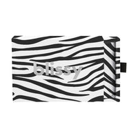 Blissy Zebra Silk Pillowcase Detail – Queen