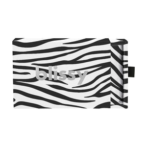 Blissy Zebra Silk Pillowcase Detail – Queen