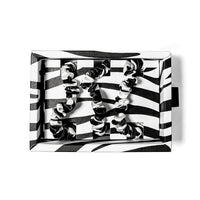 Blissy Zebra Silk Blissy Skinny Scrunchies Detail –