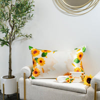 Blissy Zodiac Flower Silk Pillowcase Detail – Queen