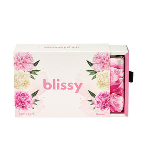 Blissy Mulberry Silk Pillowcase – Zodiac Flower Standard