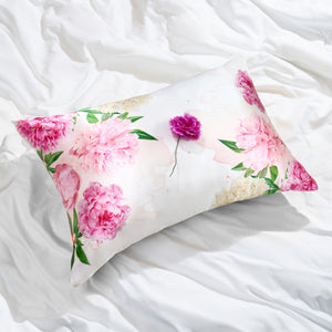 Blissy Mulberry Silk Pillowcase – Zodiac Flower Standard