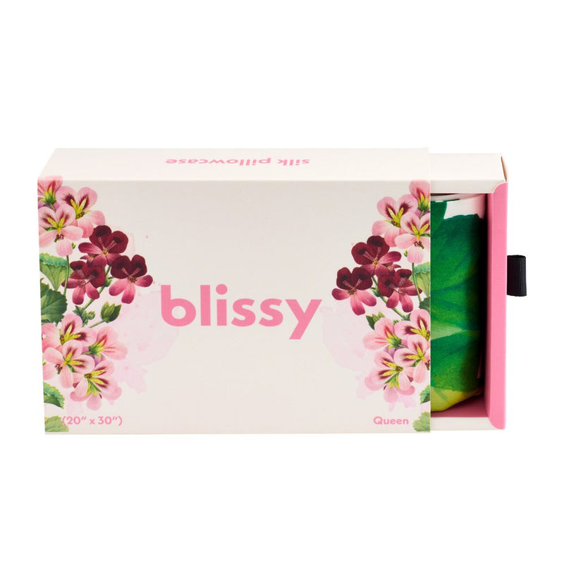 Zodiac Flower Mulberry Silk Pillowcase – Blissy Queen