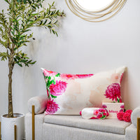 Blissy King Zodiac Flower Pillowcase Lifestyle – Mulberry Silk