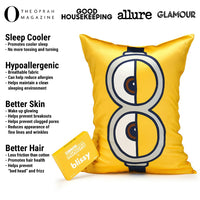 Sleepyhead Minion Mulberry Silk Pillowcase – Blissy Queen