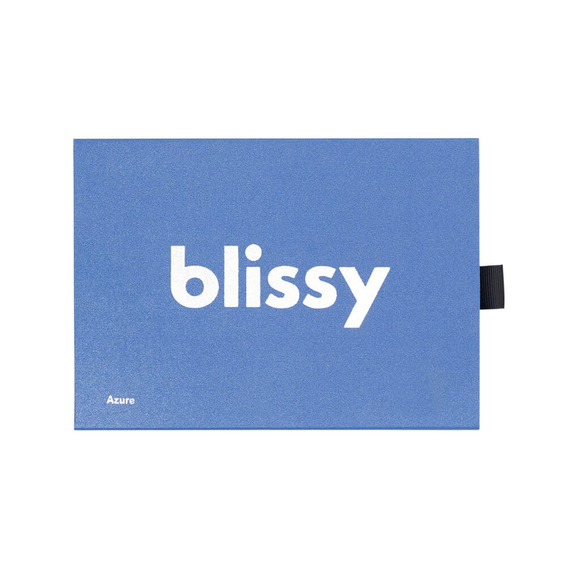 Blissy King Azure Pillowcase Lifestyle – Mulberry Silk