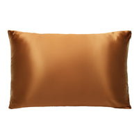 Blissy Bronze Silk Pillowcase Detail – Queen