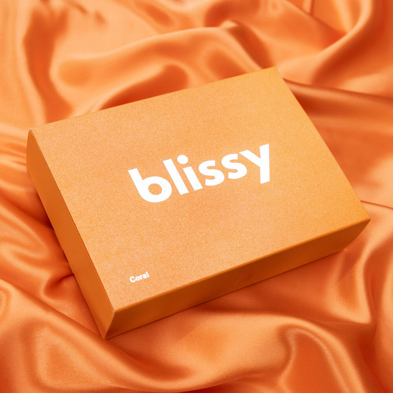 Queen Coral Pillowcase – Blissy Premium Silk